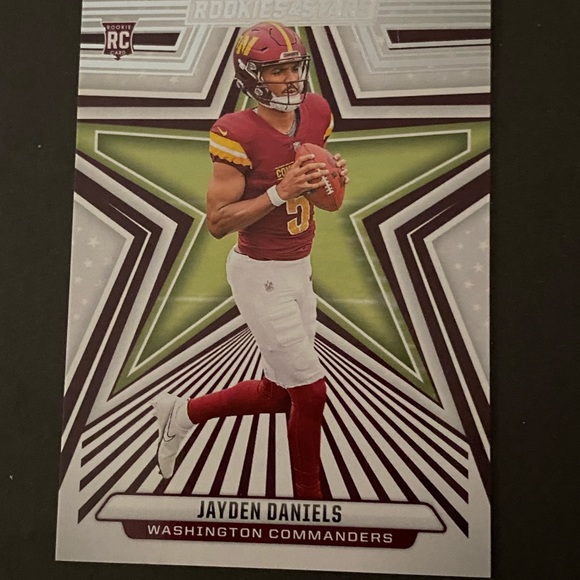 Panini | Other | Panini Commanders Rookie Card Red And White | Poshmark